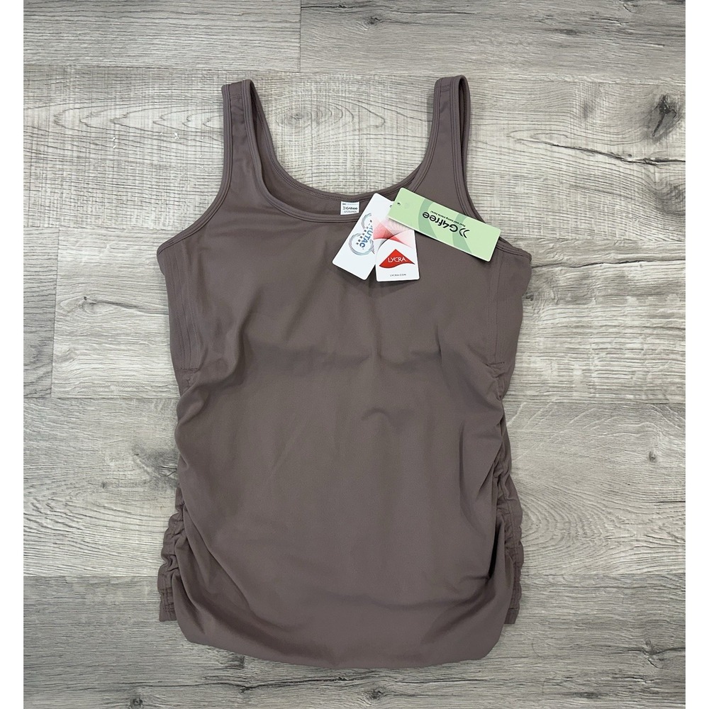 G4Free Barefeel Maternity Razorback Tank Top W/ built In Bra Size Medium Woman